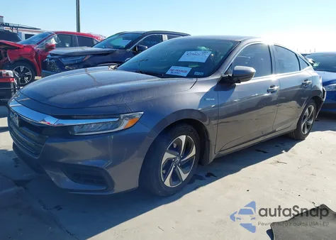 2022 Honda Insight Ex z USA, uszkodzony, nr VIN 19XZE4F55NE010721
